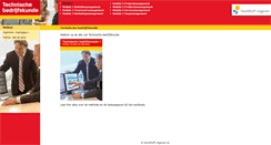 Desktop Screenshot of boektechnischebedrijfskunde.nl